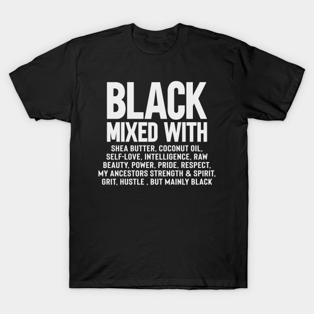 Black mixed with T-Shirt by armodilove
